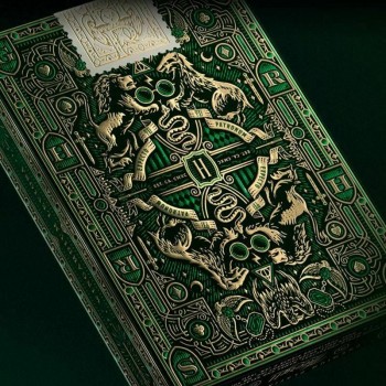 Harry Potter Slytherin Žalios Theory11 žaidimo kortos